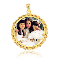 Personalized Photo Pendant  Featuring the Portrait of that Special Someone (s) - SKU:357-NP127