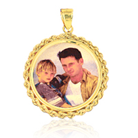Personalized Photo Pendant  Featuring the Portrait of that Special Someone (s) - SKU:357-NP129
