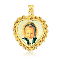 Personalized Photo Pendant  Featuring the Portrait of that Special Someone (s) - SKU:357-NP132