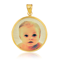 Personalized Photo Pendant  Featuring the Portrait of that Special Someone (s) - SKU:357-NP133