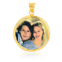 Personalized Photo Pendant  Featuring the Portrait of that Special Someone (s) - SKU:357-NP135