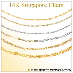14K Singapore Chain