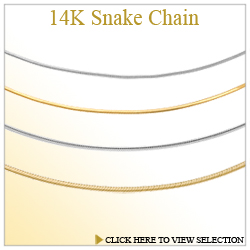 14K Snake Chain