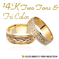 14K Two Tone & Tri Color