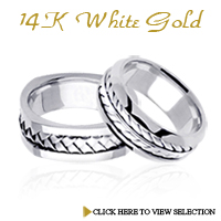 14K White Gold