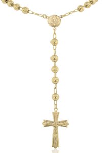 Rosary Beautifully Crafted in 14K Yellow Gold - SKU:282-01
