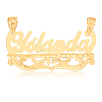 Handmade Personalized Name Plate Made to Your Specifications in Metal of Your Choice - SKU:352-NP3