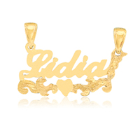 Handmade Personalized Name Plate Made to Your Specifications in Metal of Your Choice - SKU:353-NP27