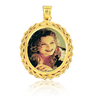 Personalized Photo Pendant  Featuring the Portrait of that Special Someone (s) - SKU:357-NP128