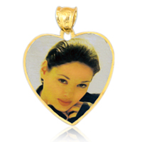 Personalized Photo Pendant  Featuring the Portrait of that Special Someone (s) - SKU:357-NP137
