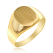 14K Yellow Gold Signet Ring   - SKU:71-56