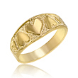 Children's 14K Yellow Gold Heart Ring  - SKU:72-44