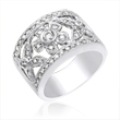Ladies 14K White Gold Diamond Ring 0.99ct. - SKU:D15-11