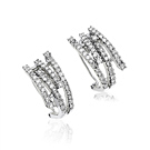 Ladies 14k White Gold Diamond Earrings 1.40 ct.  - SKU:D29-02
