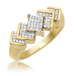 Ladies 14K Yellow Gold Diamond Ring 0.50 ct. - SKU:D04-01