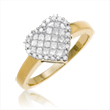 Ladies 14K Yellow Gold Diamond Ring 0.50ct. - SKU:D04-05