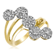 Ladies 14K Yellow Gold Diamond Ring 0.50ct. - SKU:D05-03