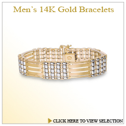 Men's 14K Gold Bracelets