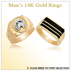Men's 14K Gold Rings