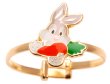 Bugs Bunny Ring in 14K Yellow Gold - SKU:OKWB17-22