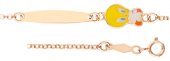 Tweety Bracelet in 14K Yellow Gold - SKU:OKWB17-4